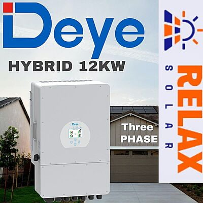 Deye: 12Kw Three Phase Hybrid Inverter